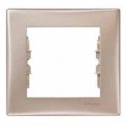 Рамка Sedna 1 пост, титан