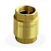 Клапан обратный Pedrollo VR 0.75 - 3/4" (магистральный, латунь)
