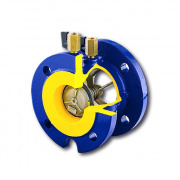 Клапан обратный дисковый Zetkama 408 A - Ду50 (ф/ф, PN16, Tmax 70°C, исполнение №53)