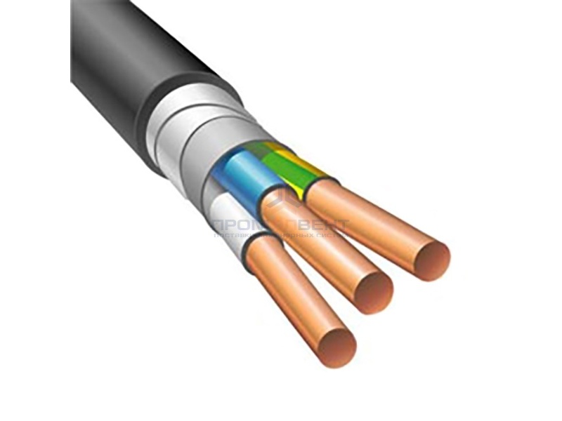 Кабель силовой бронированный ВБбШв 3х2.5 ГОСТ 31996 (Электротехмаш)