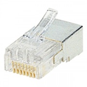 Вилка RJ 45 FTP кат. 5е - 9 контактов - ширина 11,7 мм Legrand